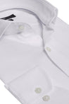 ANDERSON WHITE BUTTON DOWN DRESS SHIRT - CASUAL /FORMAL EVENT - SIDE VIEW