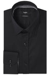 BENSON BLACK BUTTON DOWN DRESS SHIRT - CASUAL /FORMAL EVENT - FRONT VIEW