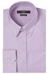 FRANKLIN PINK BUTTON DOWN DRESS SHIRT - CASUAL /FORMAL EVENT - FRONT  VIEW