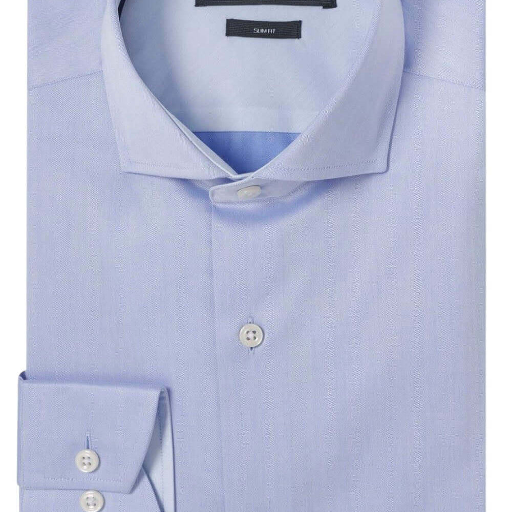 Anderson Blue luxury men's slim fit dress shirt – Treffort
