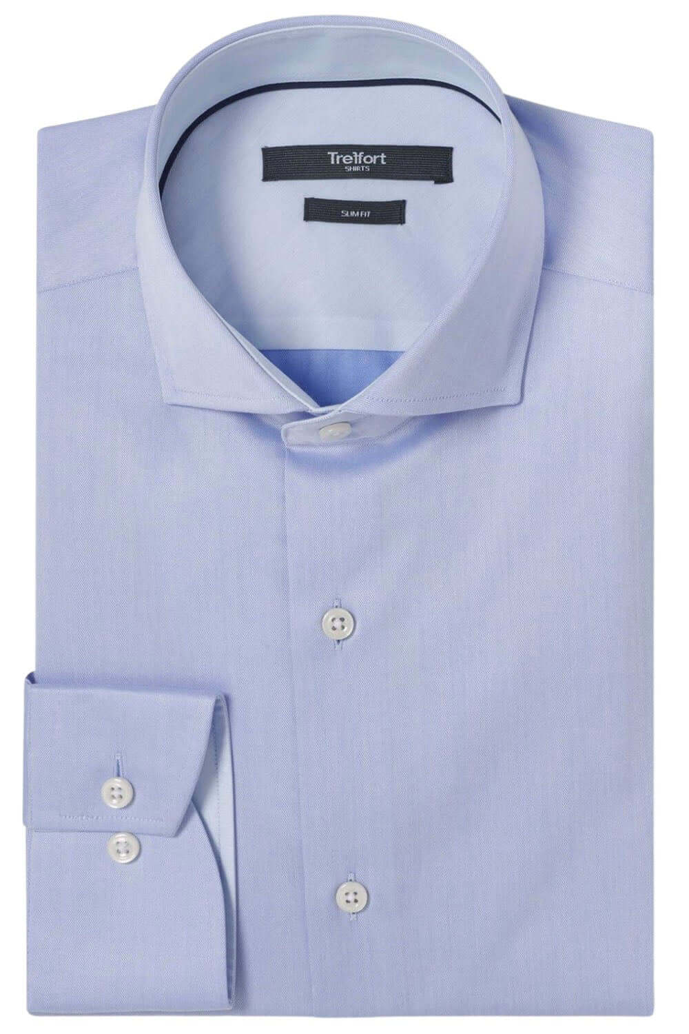 Anderson Blue luxury men's slim fit dress shirt – Treffort
