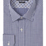 Grant Navy White luxury men's dress shirt contrast cuff – Treffort