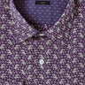 Rivington Wine floral print luxury men's dress shirt – Treffort