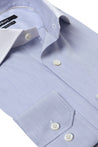 AILEY LIGHT BLUE BUTTON DOWN DRESS SHIRT - CASUAL /FORMAL EVENT - SIDE VIEW