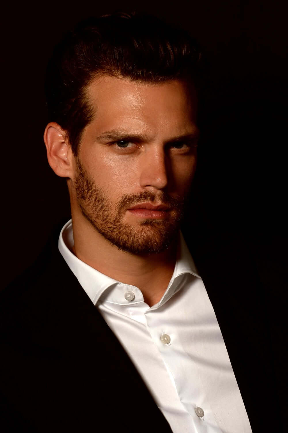 Anderson White luxury men's slim fit dress shirt – Treffort