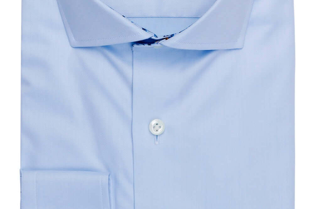 Bennett Light Blue multicolor luxury men's dress shirt – Treffort