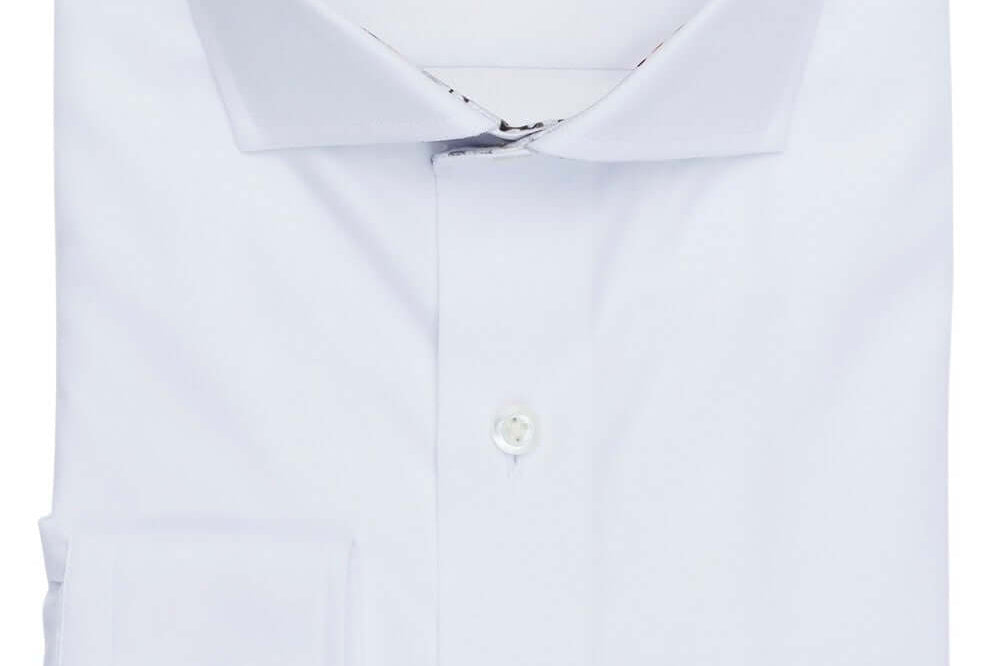 Bennett White multicolor luxury men's dress shirt – Treffort