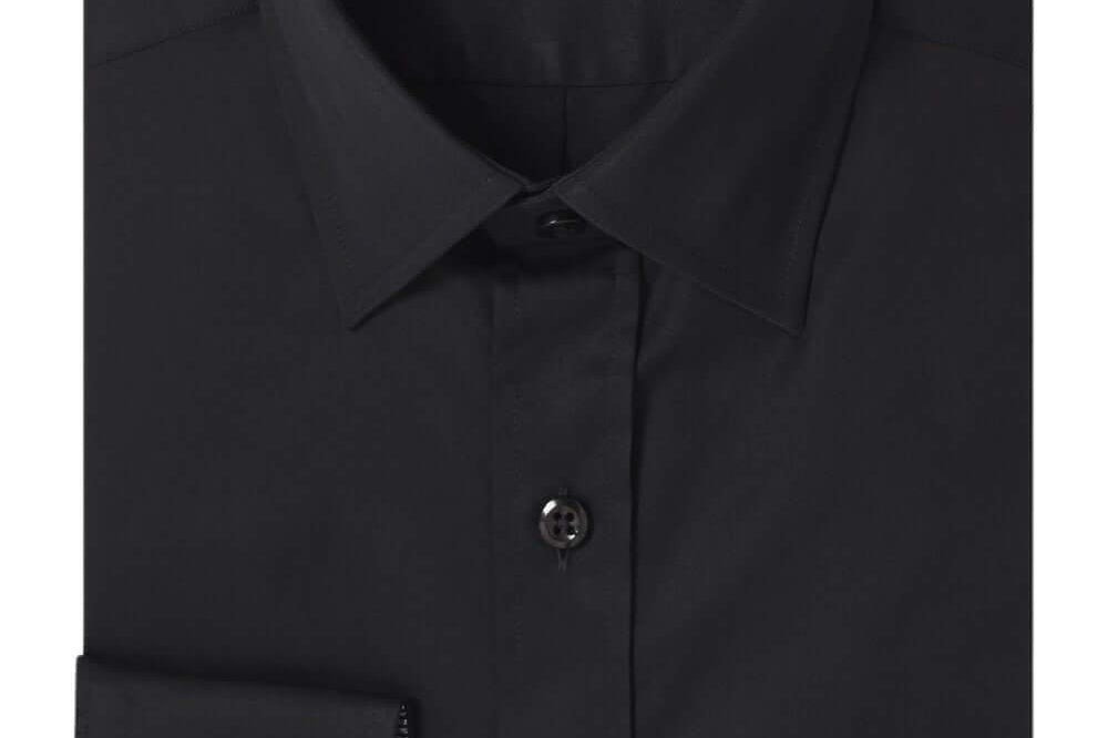 Benson Black luxury men's dress shirt – Treffort