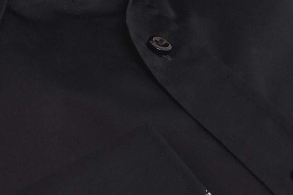Benson Black luxury men's dress shirt – Treffort