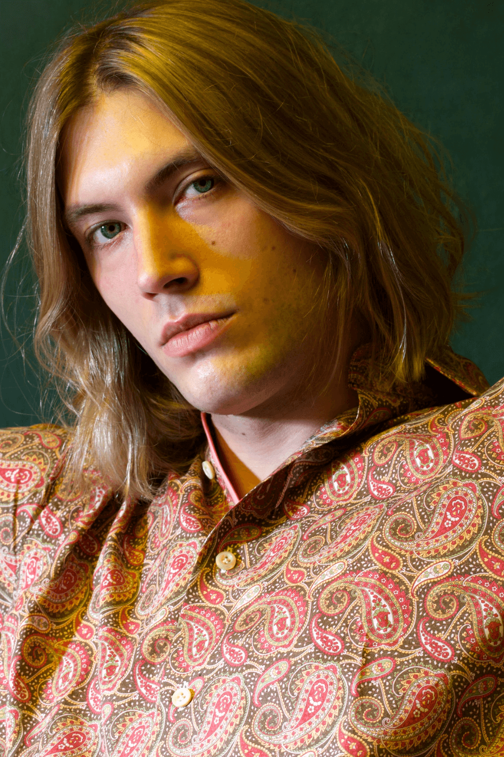 Ellington multicolor paisley print luxury men's dress shirt – Treffort