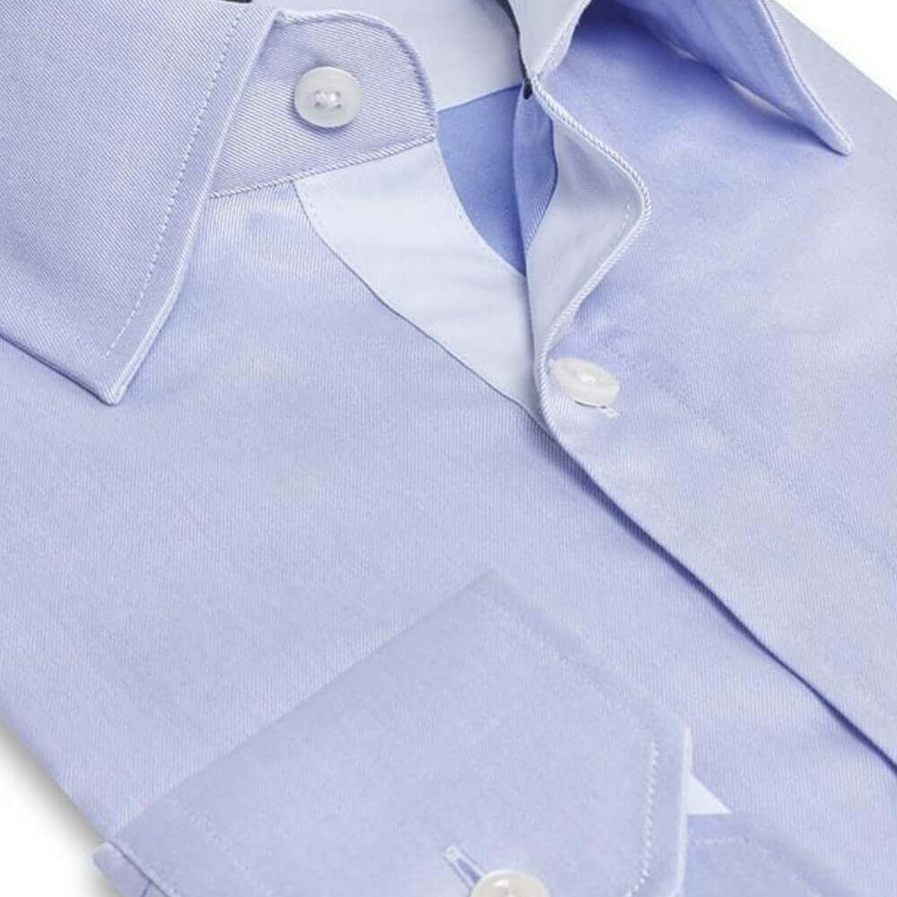 Evans Blue luxury men's dress shirt – Treffort