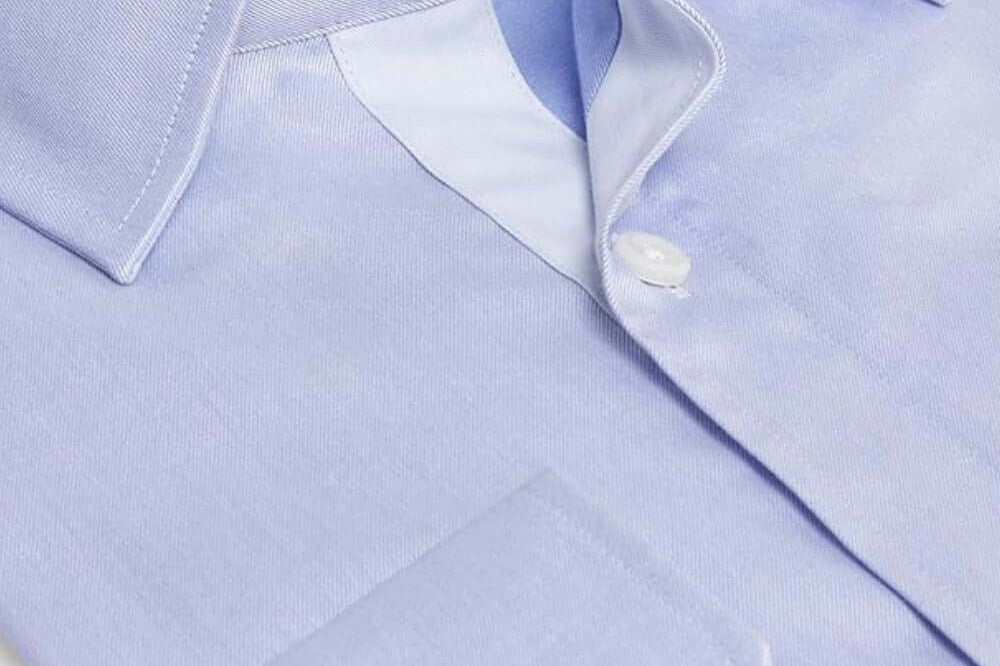 Evans Blue luxury men's dress shirt – Treffort
