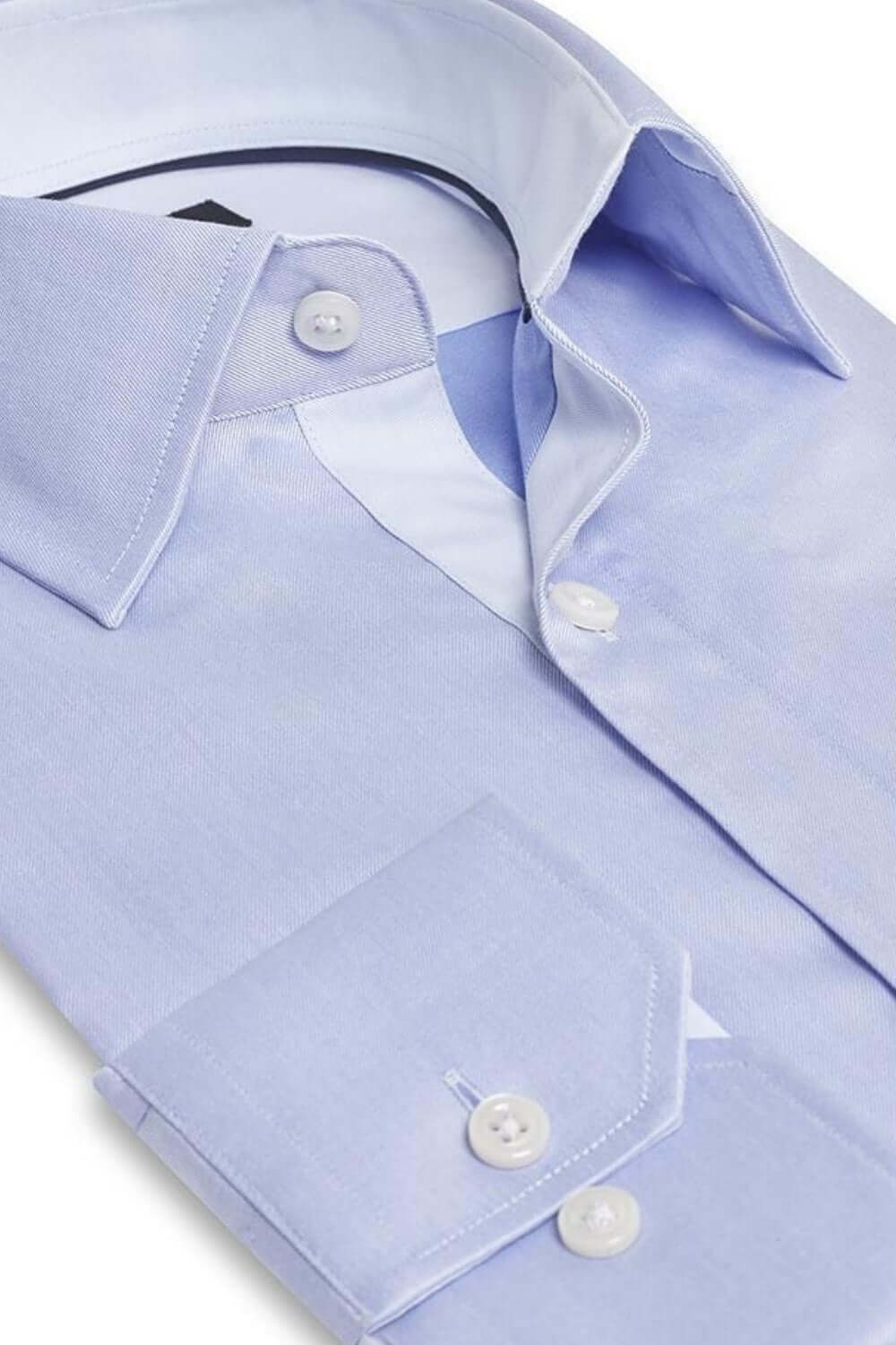 Evans Blue luxury men's dress shirt – Treffort
