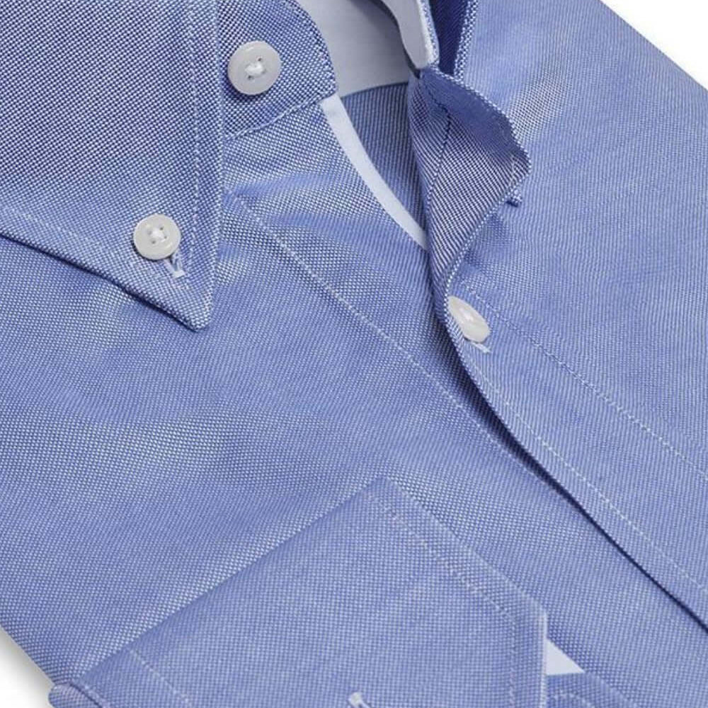 Franklin Blue luxury men's dress shirt – Treffort