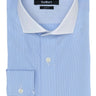 Ludlow Sky Blue luxury men's slim fit dress shirt – Treffort
