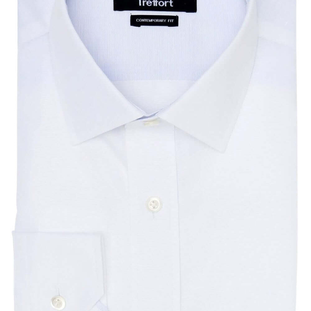 Ludlow White luxury men's dress shirt – Treffort