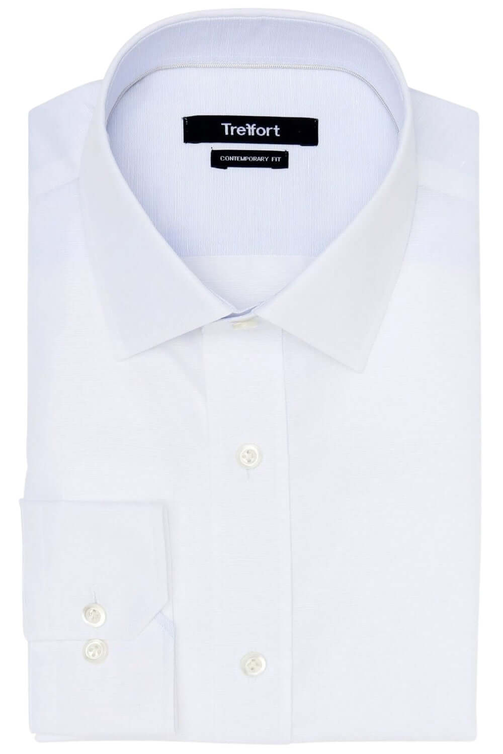 Ludlow White luxury men's dress shirt – Treffort