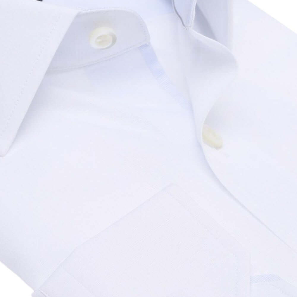 Ludlow White luxury men's dress shirt – Treffort