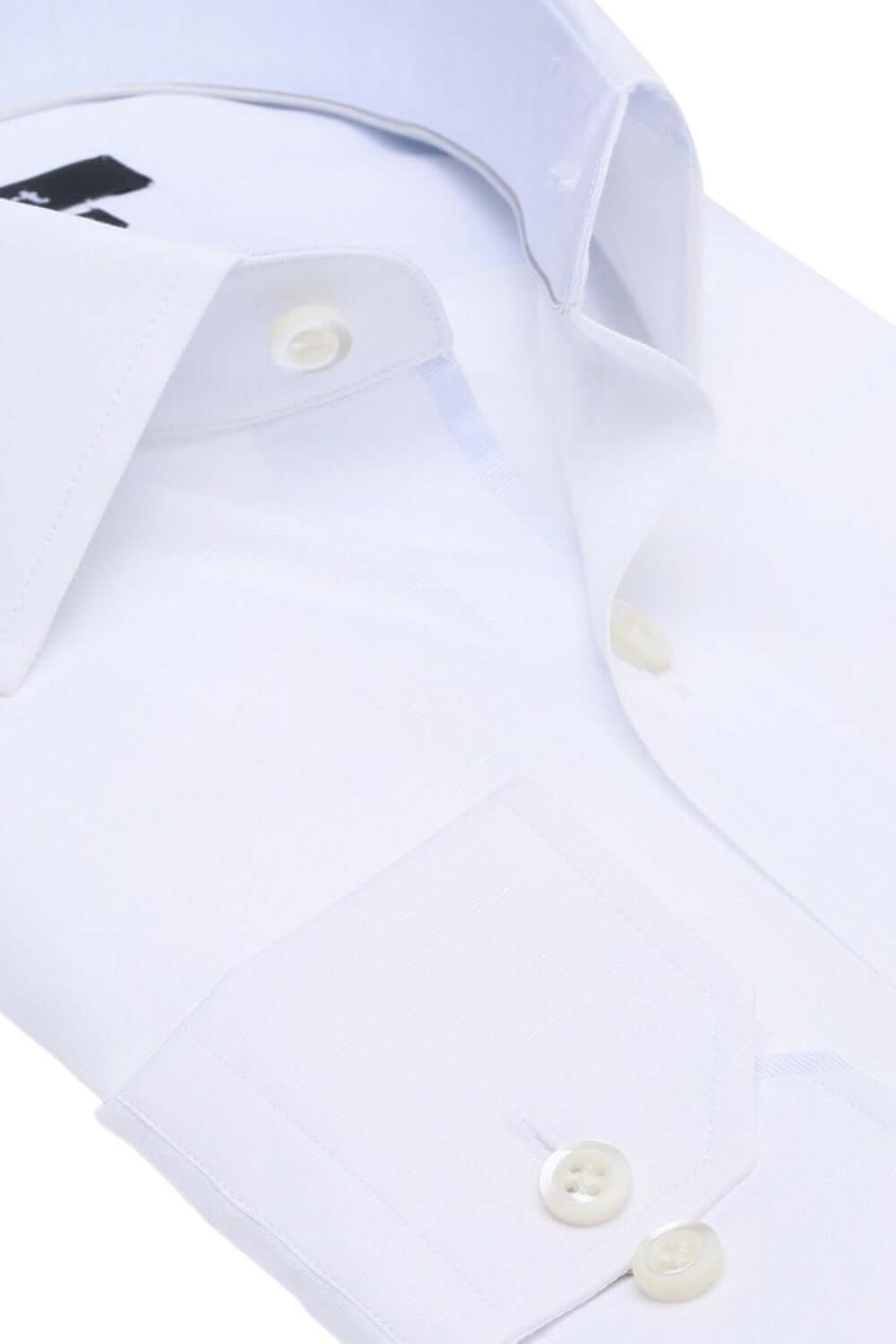 Ludlow White luxury men's dress shirt – Treffort