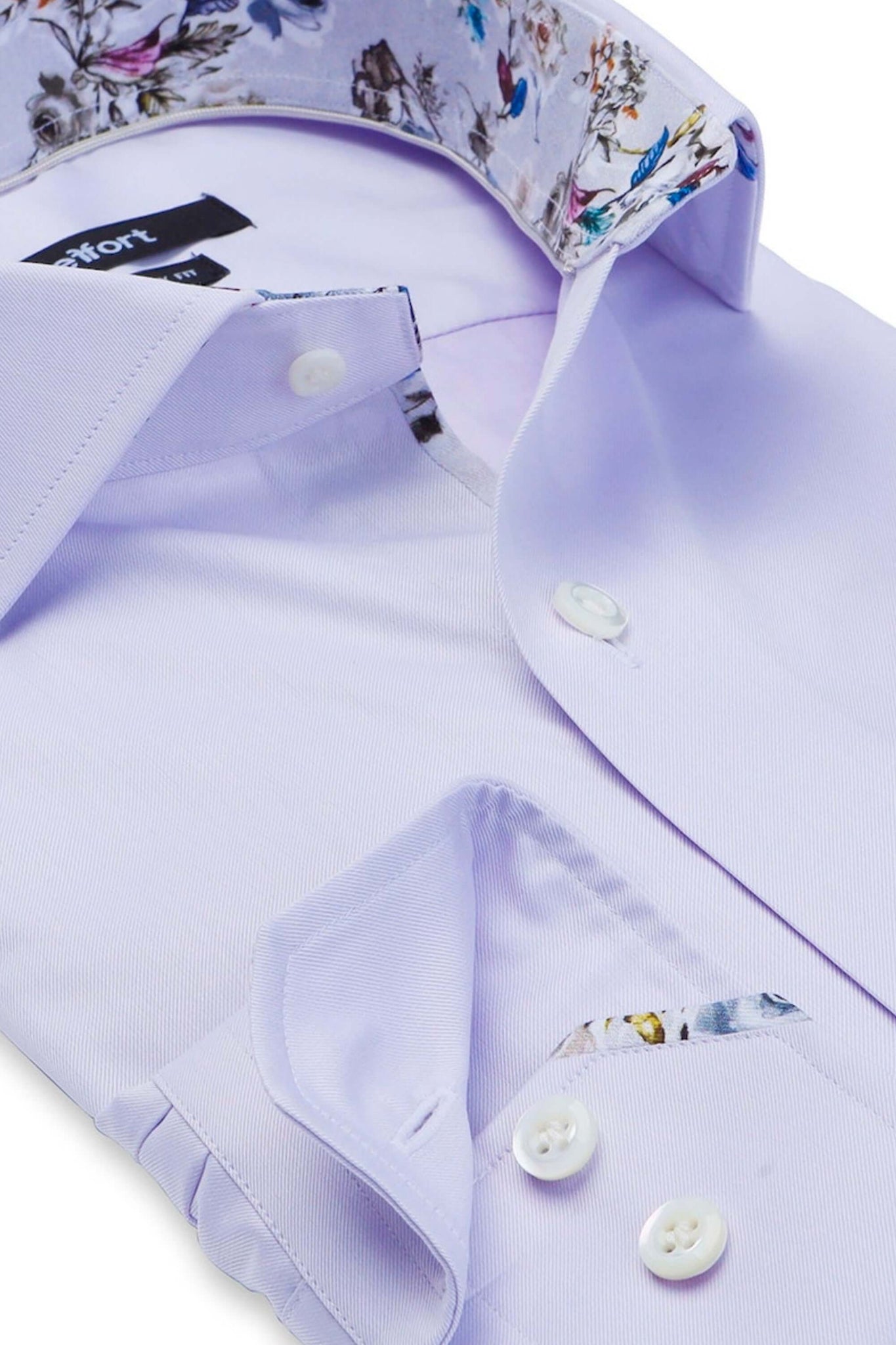 Purple floral dress shirt online
