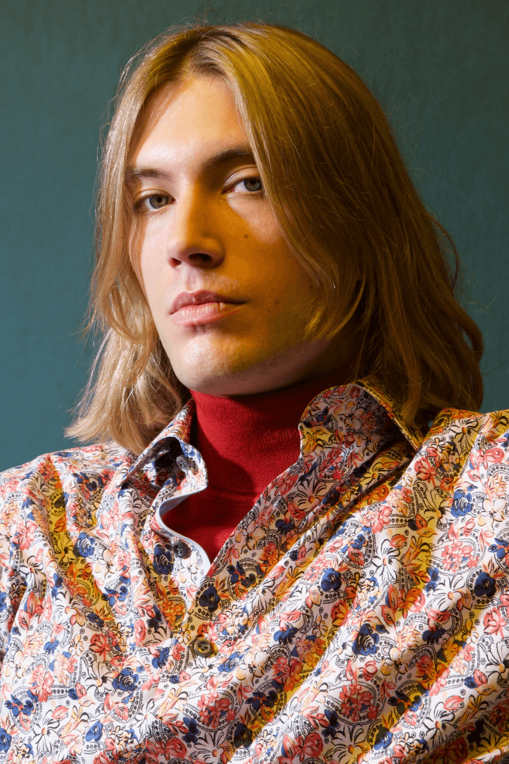 Bowery multicolor floral print luxury men's dress shirt – Treffort