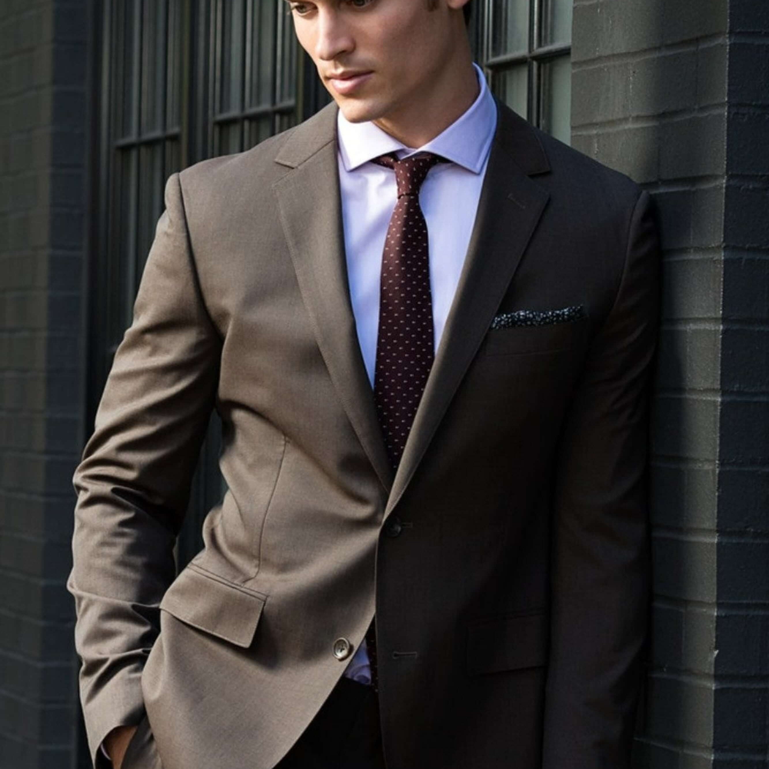 Anderson Pink luxury men's slim fit dress shirt – Treffort