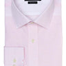 Tudor Pink micro-check luxury men's dress shirt contrast collar – Treffort