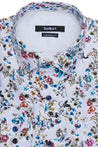 ROSEWOOD PRINT SHIRT(MULTICOLOR) CONTEMPORARY REGULAR FIT LUXURY FLORAL HIGH-END COTTON