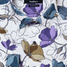 Horatio White Multicolor floral luxury men's dress shirt – Treffort